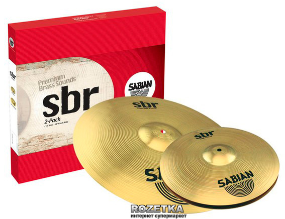 

Набор тарелок Sabian SBr 2-Pack (SBR5002)