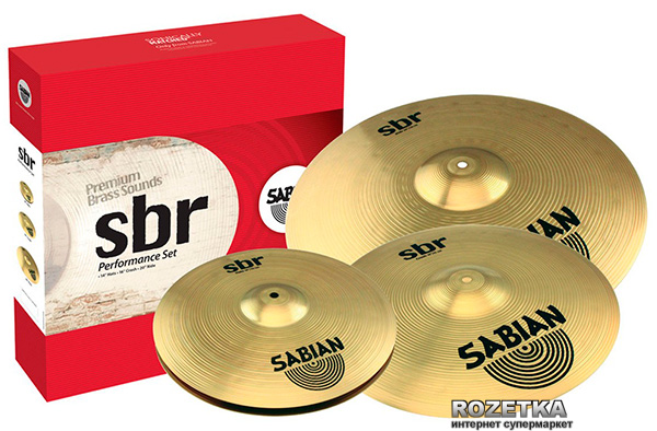 

Набор тарелок Sabian SBr Performance Set (SBR5003)