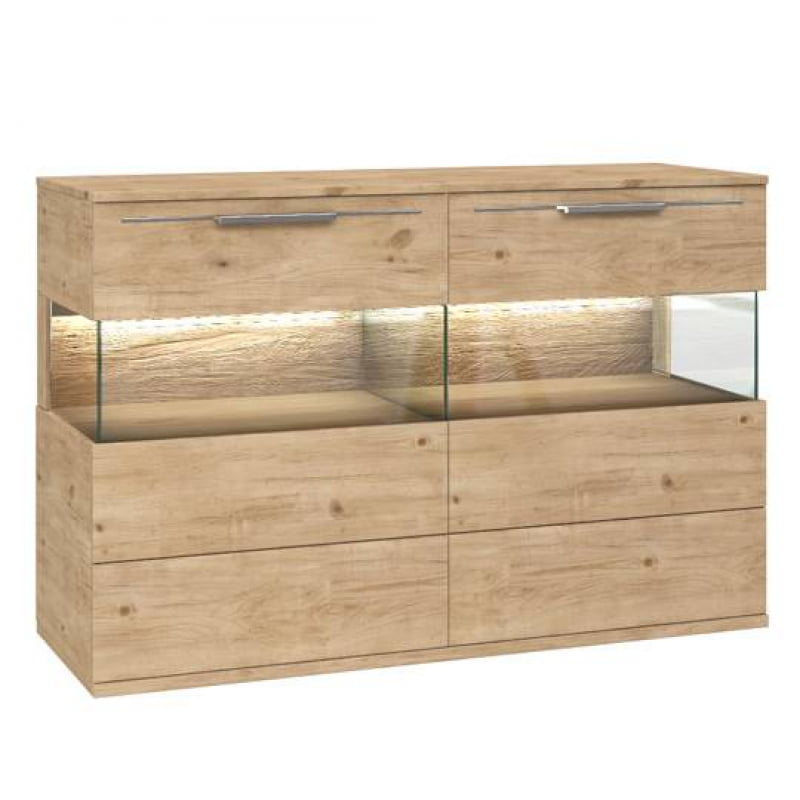 

Комод K-20 Klose 120x77x40 (K-20_KRED_2DS_01+sciana) 003334