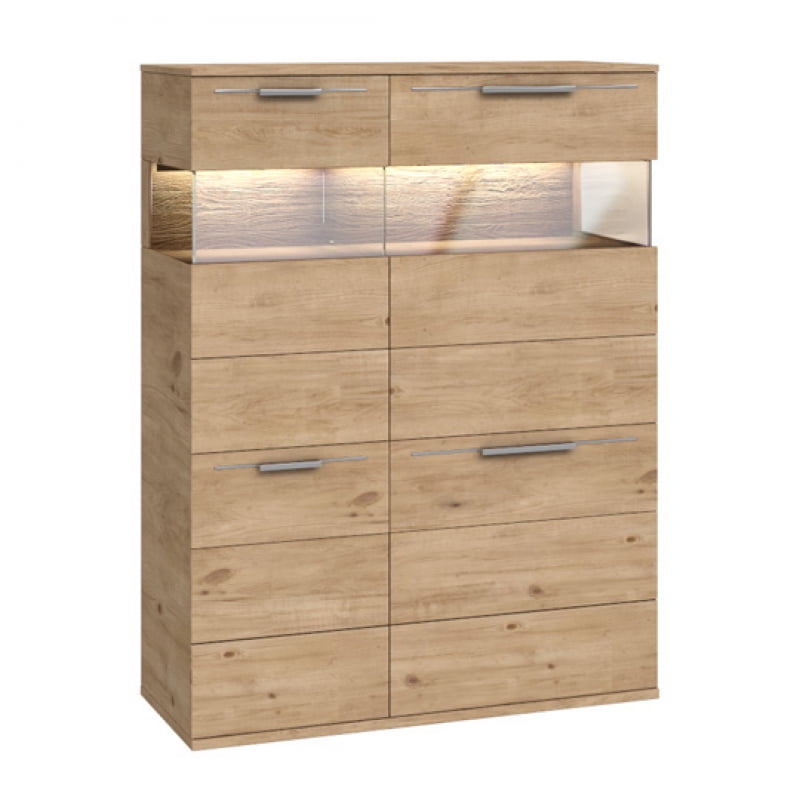 

Высокий Комод K-20 Klose 100x131x40 (K-20_KREDW_2D2DS2S_06+sciana) 005181
