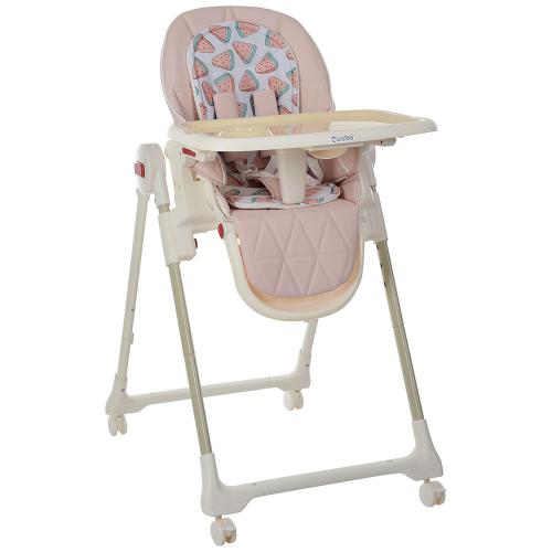 

Стільчик для годування ME 1037 CRYSTAL Watermelon Pink
