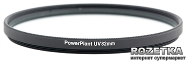 Акція на Светофильтр PowerPlant UV 82 мм (UVF82) від Rozetka UA