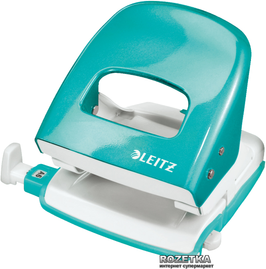 

Офисный дырокол Leitz NeXXt WOW 30 листов Бирюзовый (50081051)