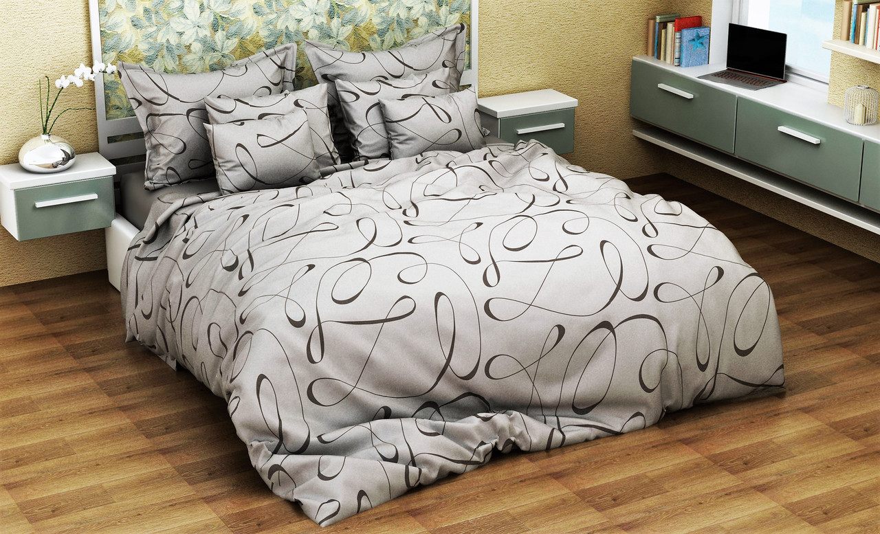 

Комплект постельного белья Krispol двуспальный GOLD LUX 180*220(420.154047.1.2)