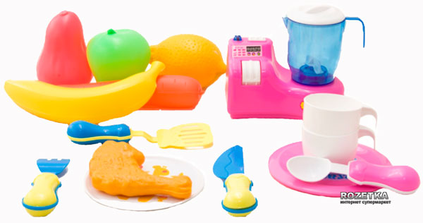 

Игровой набор Na-Na IE388 Детский блендер с едой и посудой (T42-008)