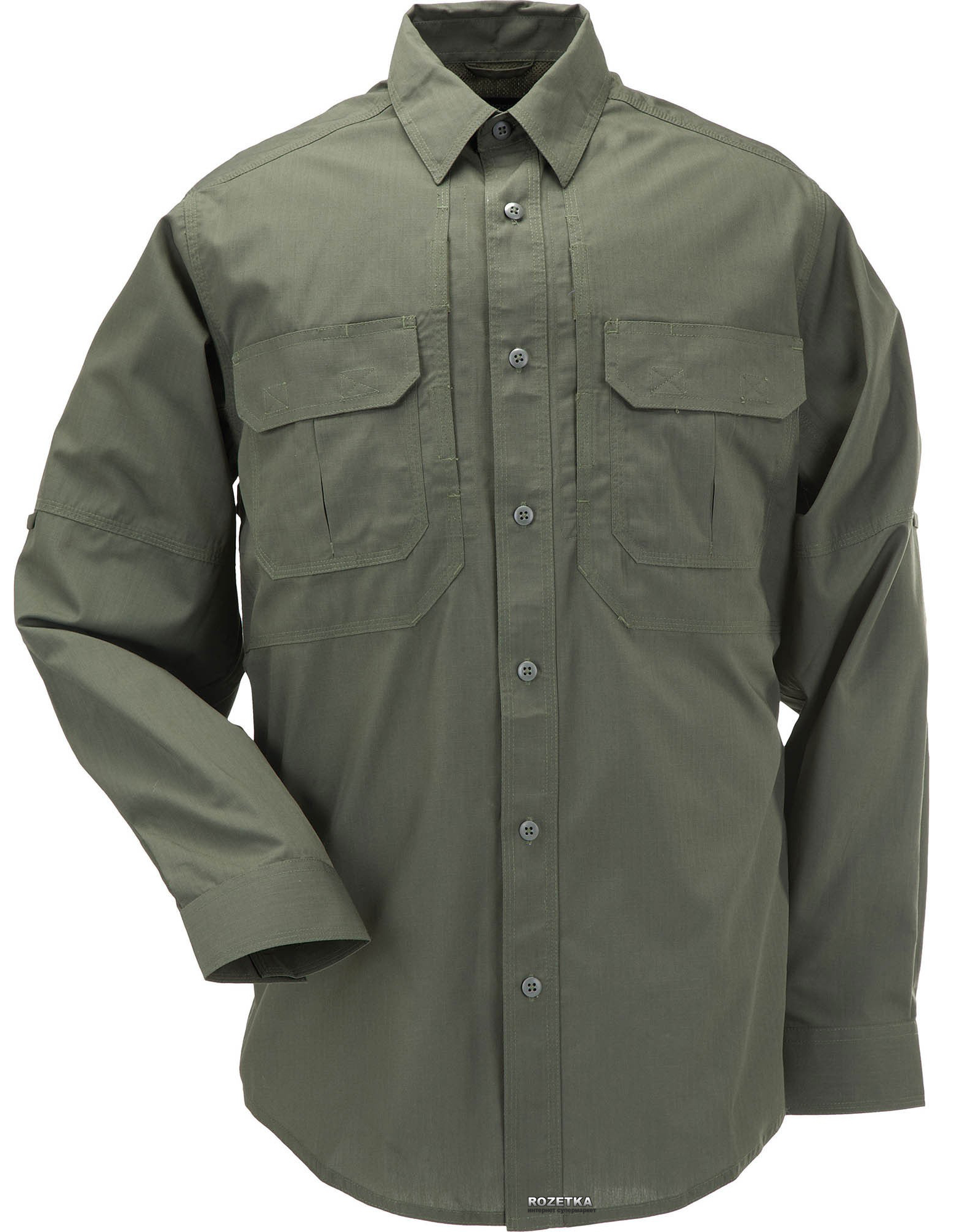 

Рубашка тактическая 5.11 Tactical Taclite Pro Long Sleeve Shirt 72175 L TDU Green