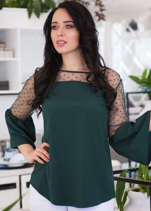 

Блузка G&M k-51735  Размер цвет темно-зеленый, Блузка G&M k-51735 52 Размер цвет темно-зеленый