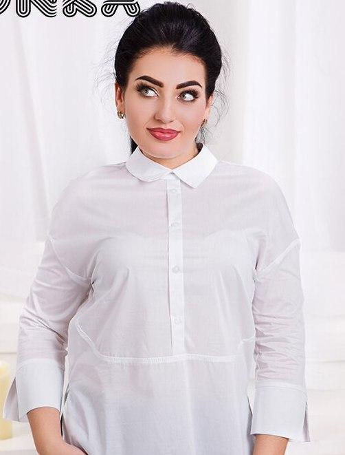 

Рубашка G&M k-36920 - Размер цвет белый, Рубашка G&M k-36920 54-56 Размер цвет белый