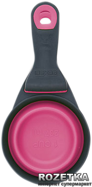 Акція на Средний мерный стакан на клипсе для собак Dexas Розовый (dx30730) від Rozetka UA