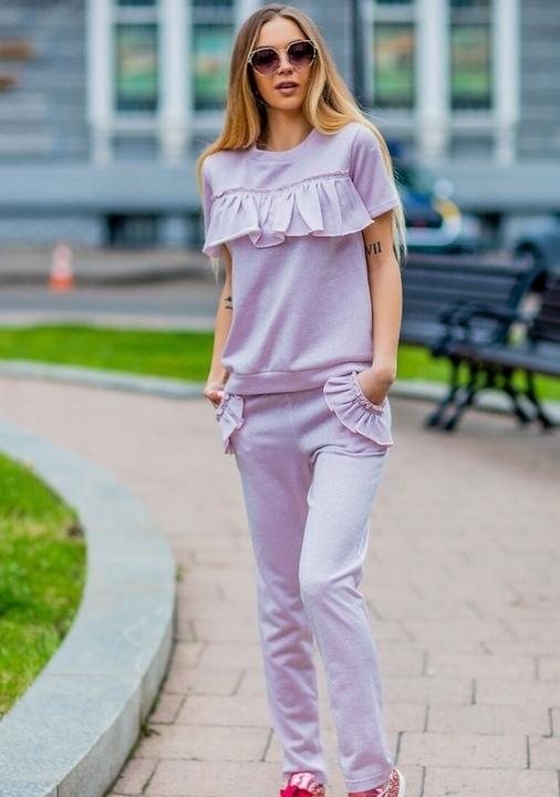 

Спортивный костюм G&M k-54564  Размер цвет розовый, Спортивный костюм G&M k-54564 42 Размер цвет розовый