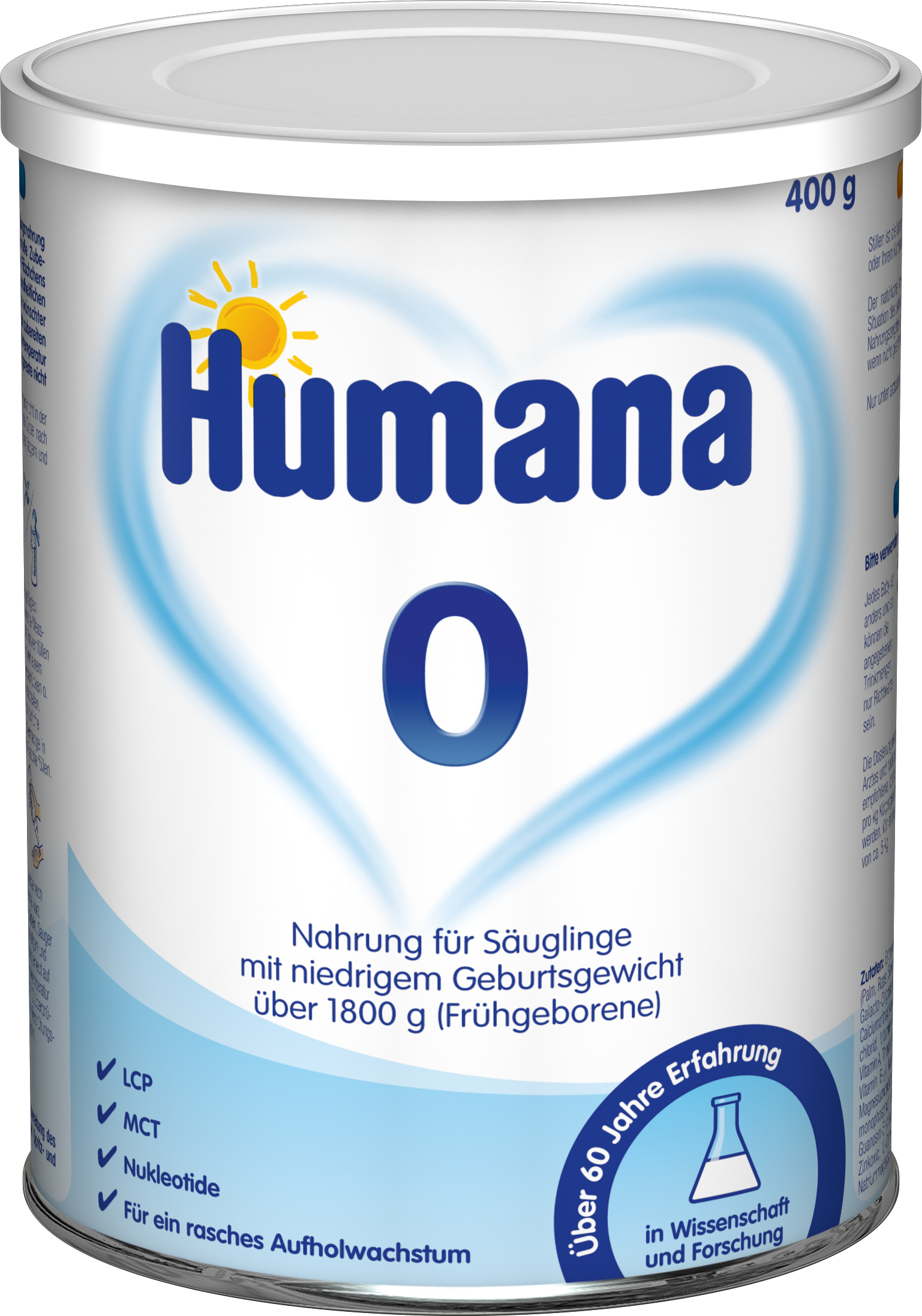 Акція на Молочная сухая смесь Humana 0 mit LC PUFA 400 г (4031244781819) від Rozetka UA