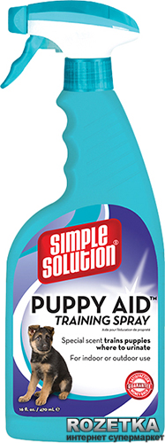 

Спрей для приучения щенков к туалету Simple Solution Puppy Aid Training Spray 480 мл