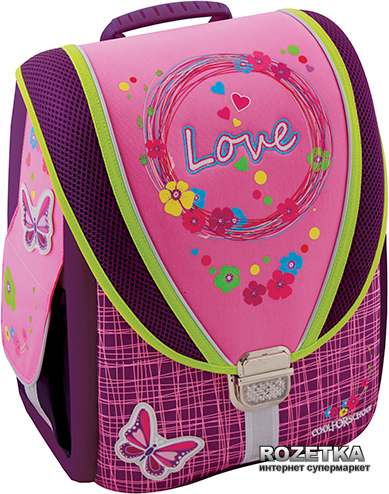 

Ранец школьный каркасный-трансформер Cool For School Love 710 14" (85600)