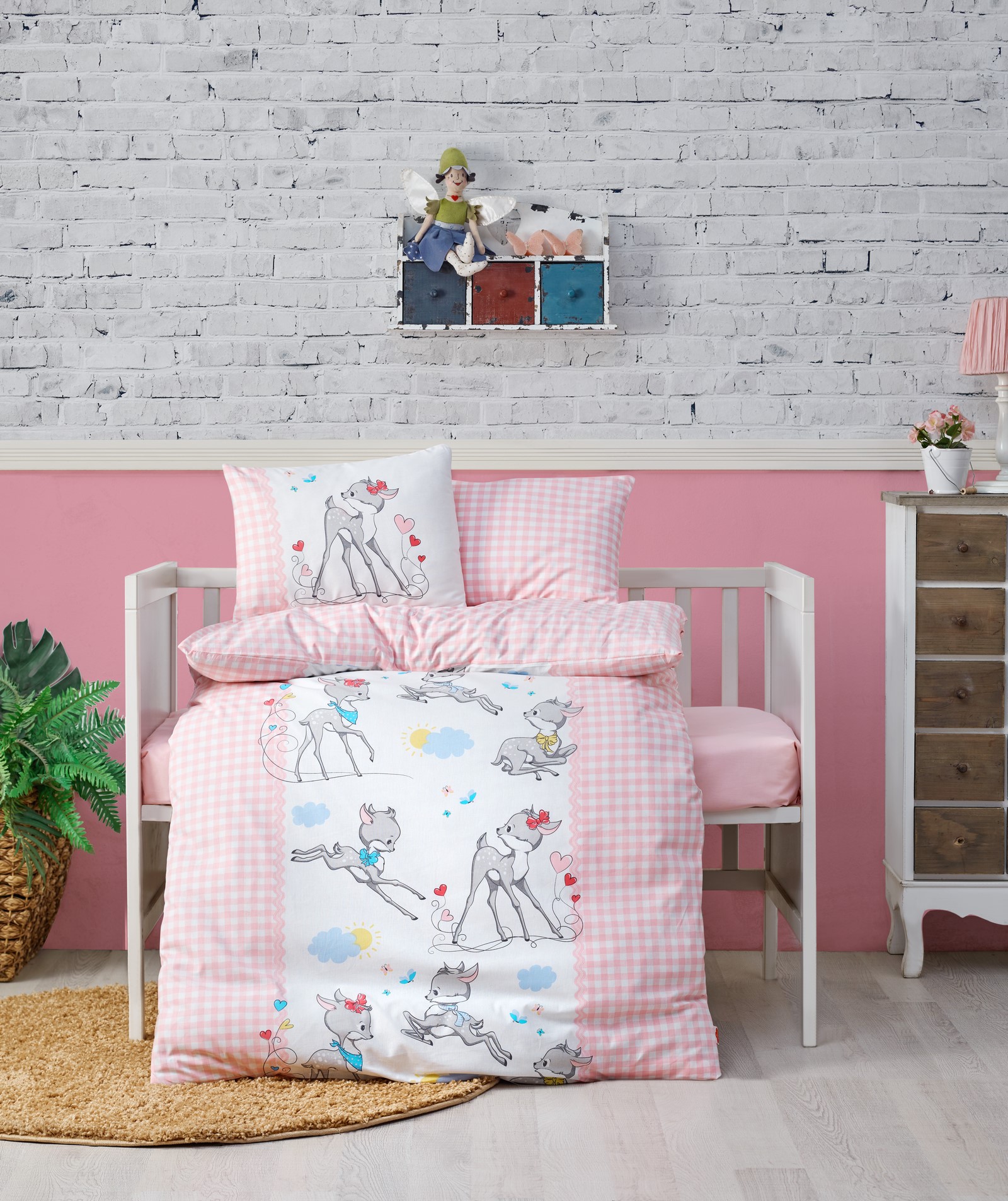 

Комплект постельного белья Cotton Box Bambi 100х150