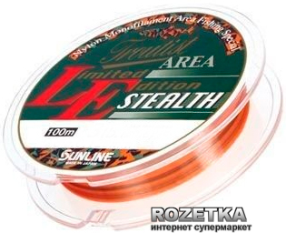

Леска Sunline Troutist Area LE Stealth 100 м #0.7/0.138 мм 1.75 кг (16580567)