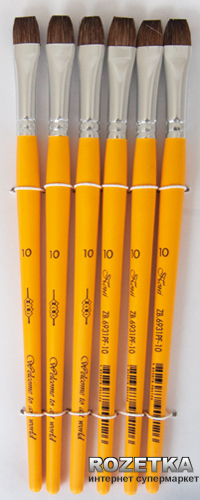 

Набор кистей ZiBi из пони №10 6 шт (ZB.6931PF-10)