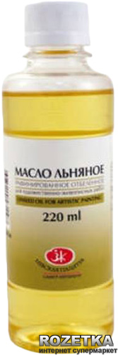 

Масло Невская палитра льняное рафинированное отбеленное 220 мл (4607010581107)