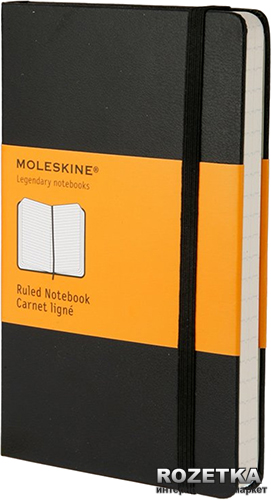 

Записная книга Moleskine Classic 9 x 14 см 192 страницы в линейку Светло-красная (8051272892635)