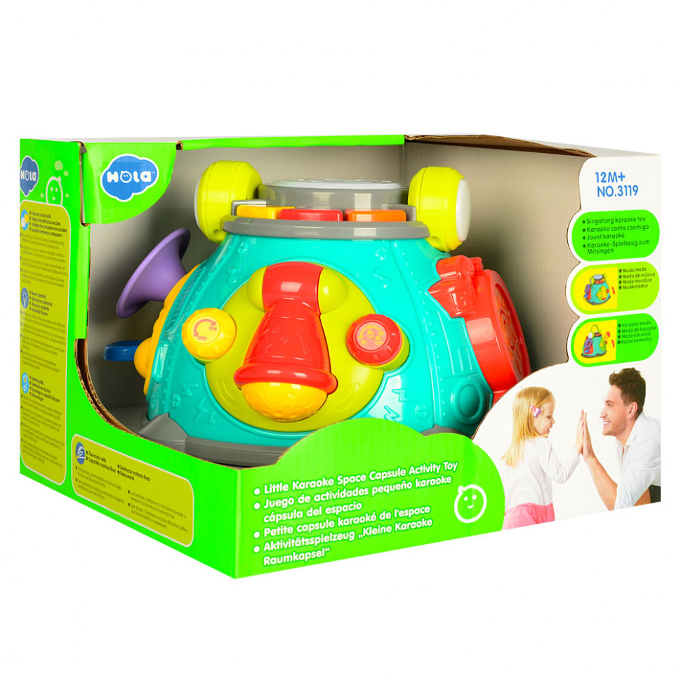 

Игра развивающая для малышей со звуковыми эффектами Hola Игродом (3119)