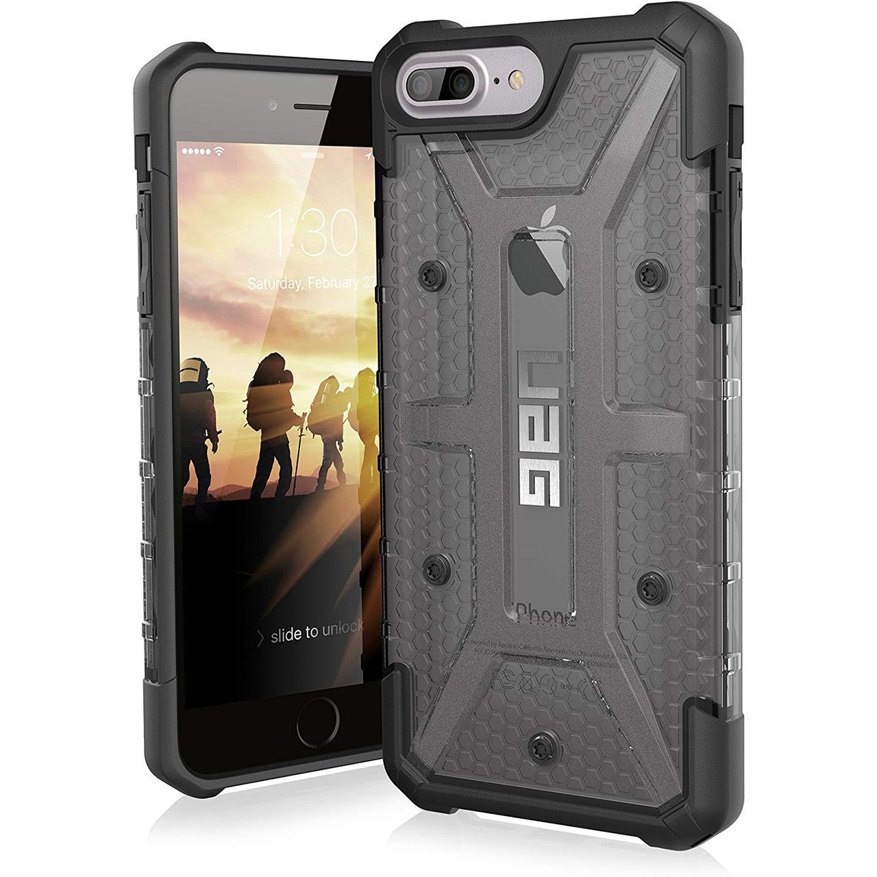 

Ударопрочный чехол Urban Armor Gear Plasma для Apple iPhone 6/6s plus / 7 plus/8 plus Черный