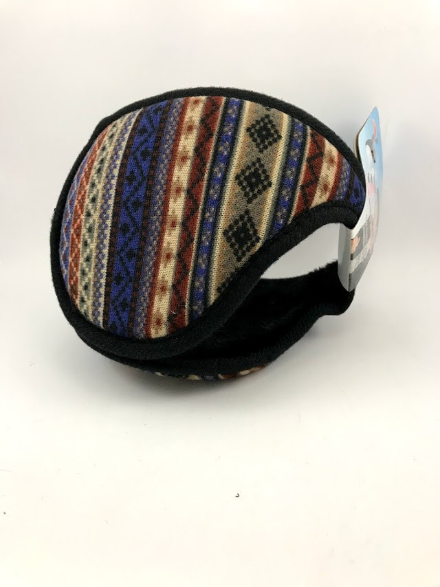 

Меховые наушники Ears Warm 6339 затылочные с узором