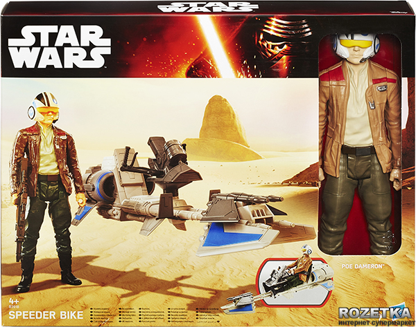 

Игровая фигурка Hasbro Star Wars Speeder 30 см (B3917_B3918)