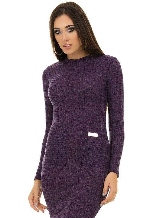 

Платье G&M k-34399 46 Размер цвет фиолетовый