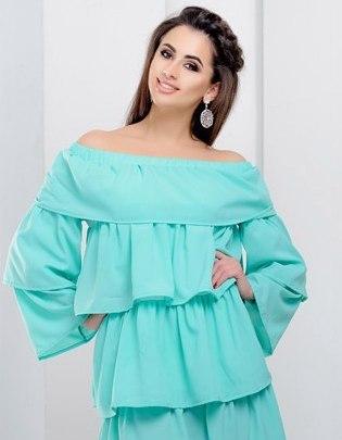 

Платье G&M k-26735 42-44 Размер цвет ментоловый