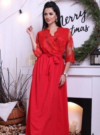 

Платье G&M k-35623 универсальный - Размер цвет красный, Платье G&M k-35623 универсальный 42-46 Размер цвет красный