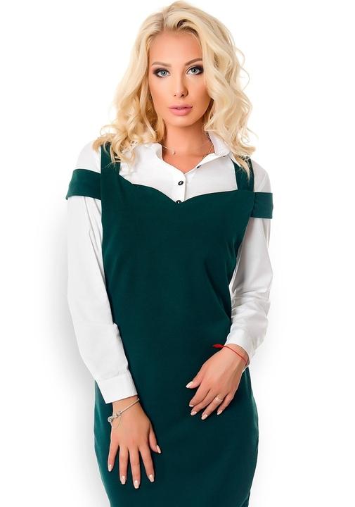 

Платье G&M k-45377 44-46 Размер цвет бутылка