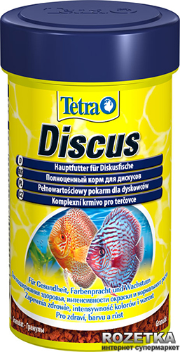 Акція на Корм Tetra Discus для аквариумных рыб в гранулах 10 л (4004218126176) від Rozetka UA