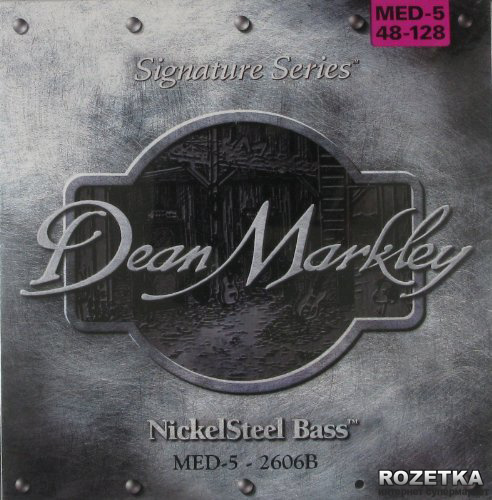 

Dean Markley NickelSteel Bass 2606B 5-String MED (48-128)