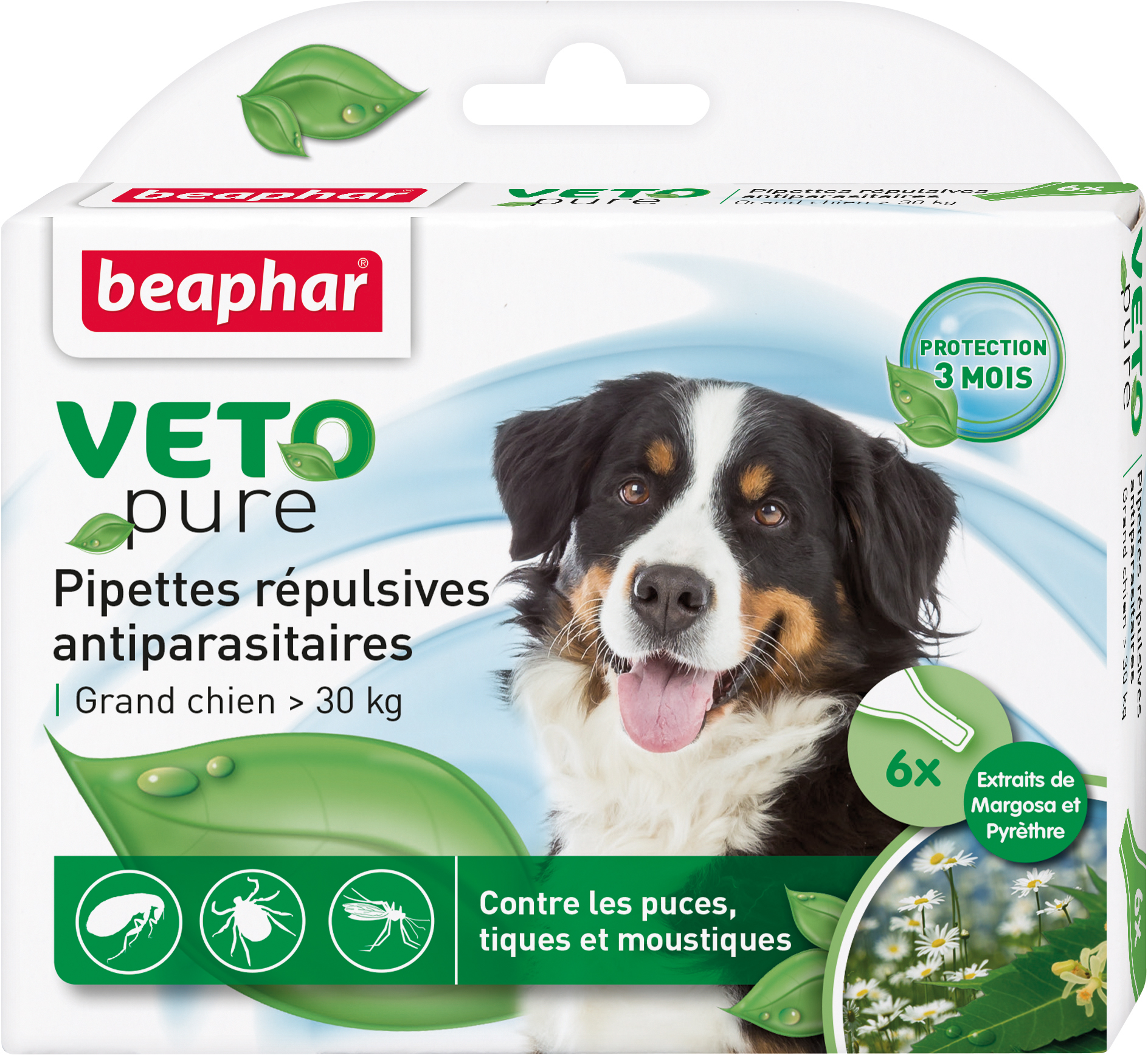 

Капли Beaphar Bio Spot On от блох, клещей и комаров для собак весом более 30 кг 6 пипеток