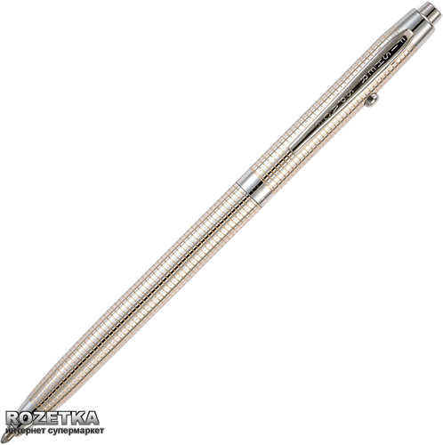 

Ручка шариковая Fisher Space Pen Шаттл Золотистая сетка Черная 0.7 мм Хромированный корпус (747609831740)