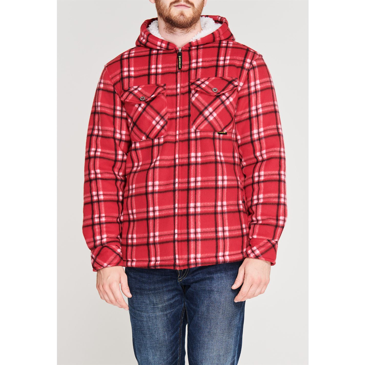 Dunlop 2025 checked hoody