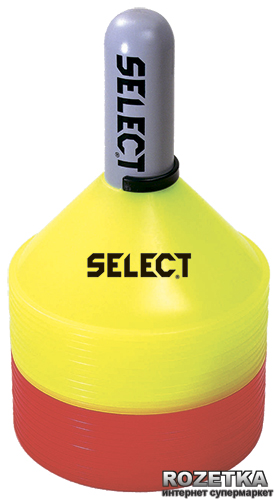 

Фишки разметочные Select 24 шт желтые+красные (5703543740246)