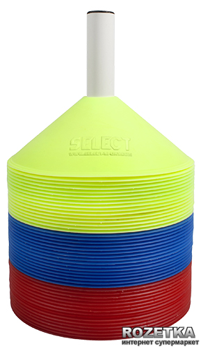 

Фишки разметочные Select 48 шт желтые+синие+красные (5703543040698)