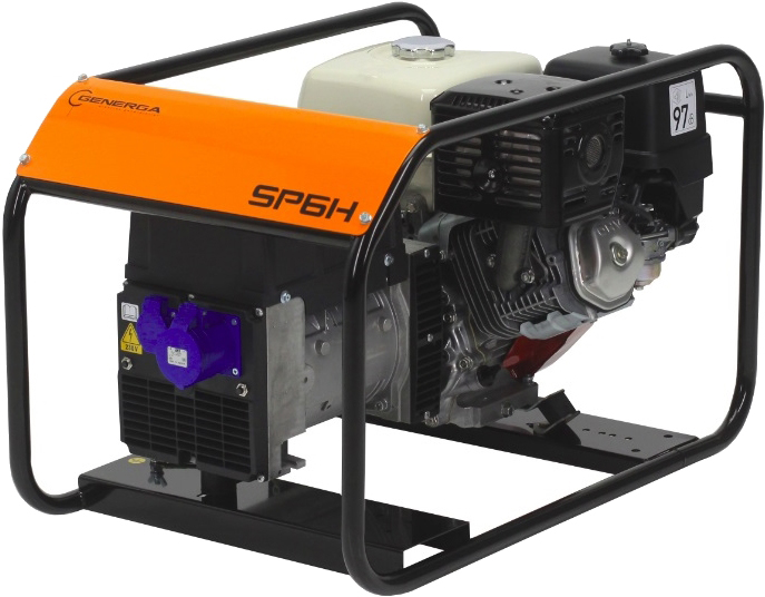 

Генератор бензиновий GENERGA SP6H