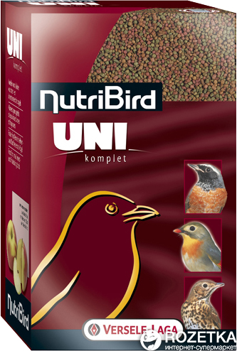 

Корм для птиц Versele-Laga NutriBird Uni Komplet 1 кг (5410340220627)