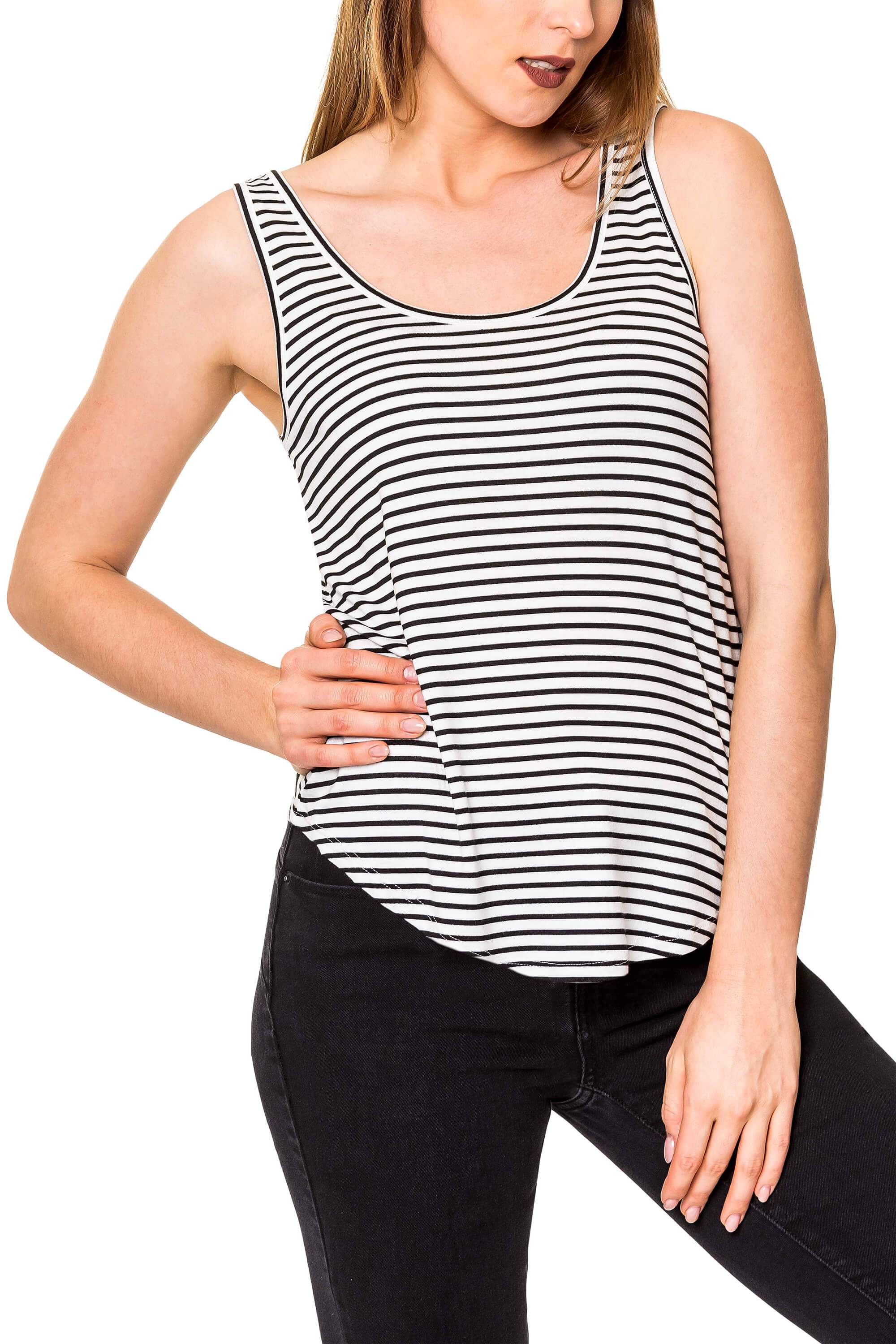 

Майка Pieces Bright White/Black XS белый