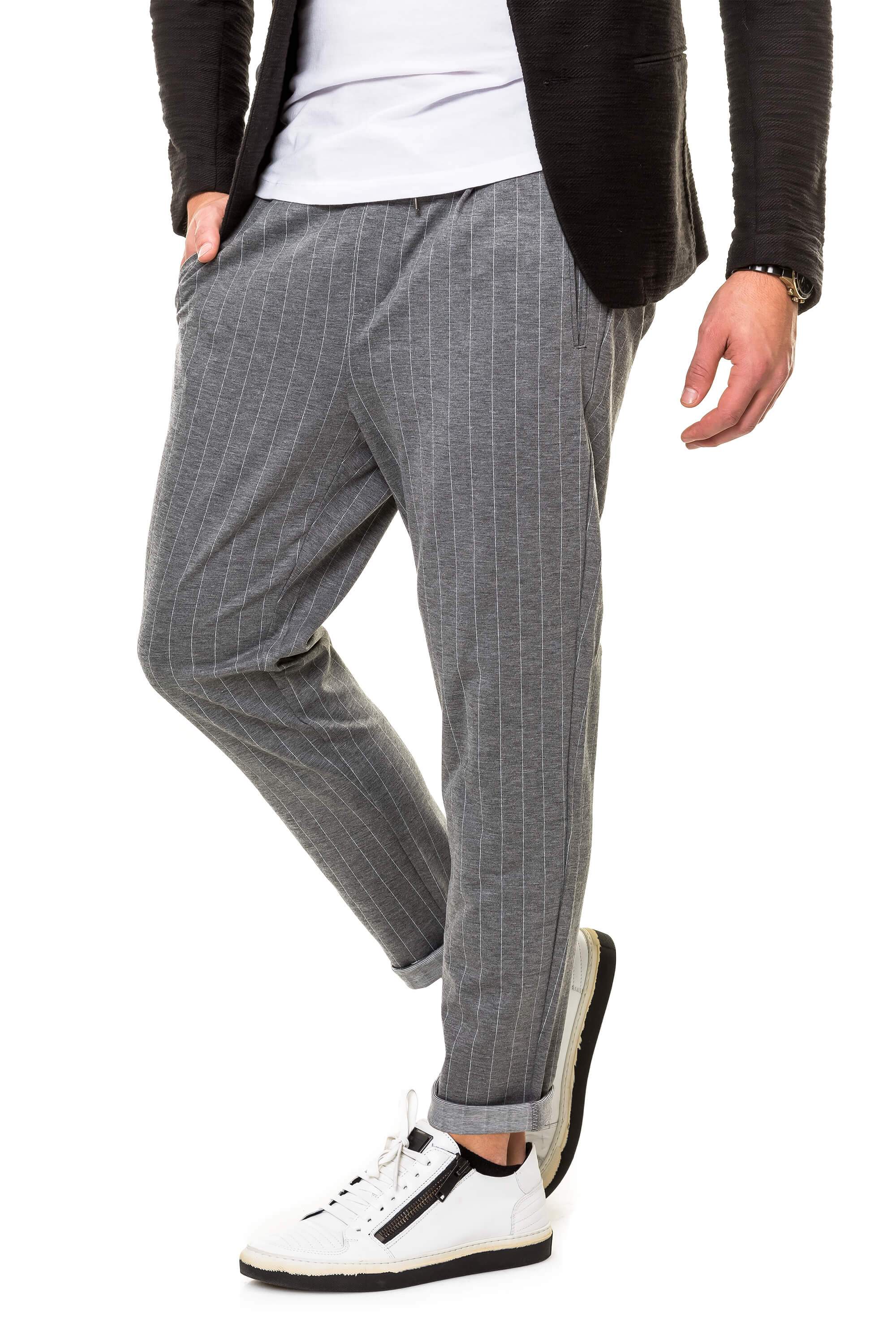 

Брюки Jack & Jones Dark Grey Melange 28-32 темно-серый