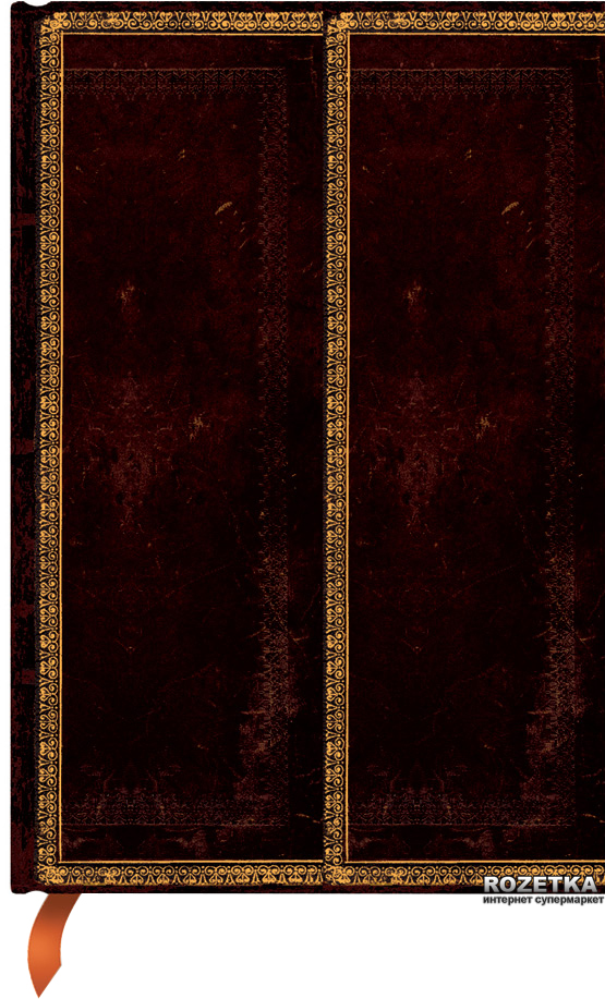 

Записная книга Paperblanks Старая кожа 10 х 14 см 176 страниц в линейку Черный Марокканский (9781551568409)
