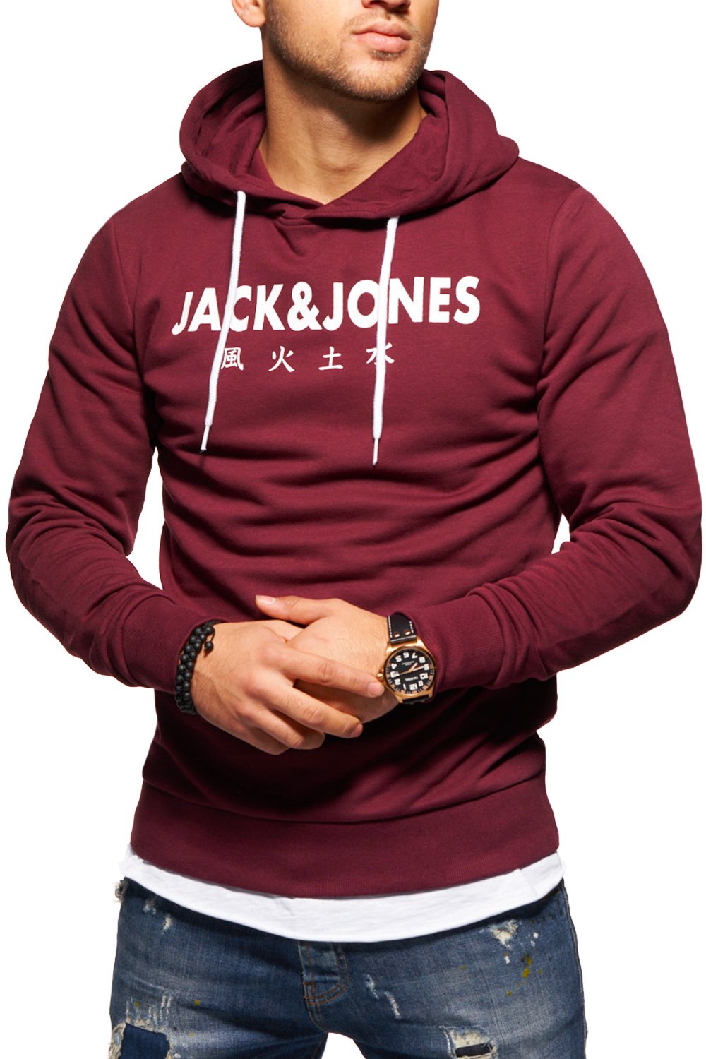 

Худи Jack & Jones Port Royale XXL бордо