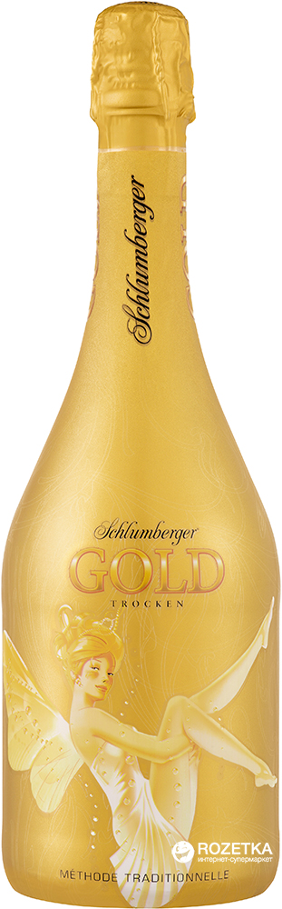 Акция на Вино игристое Schlumberger Gold белое сухое 11.5 % 0.75 л (90057977) от Rozetka UA