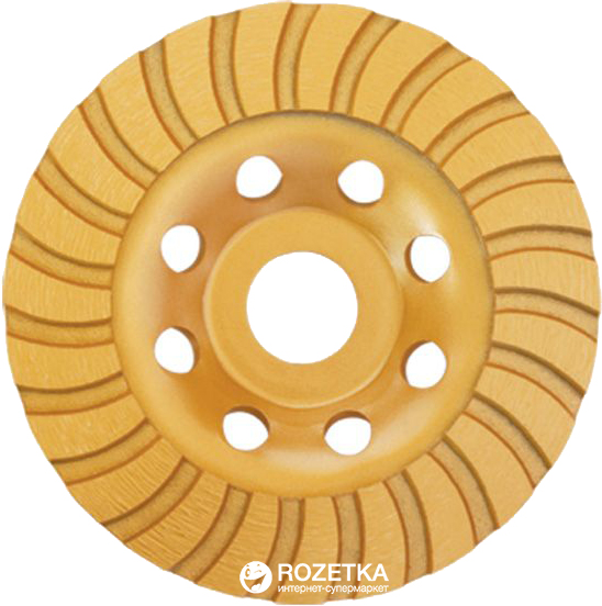 

Фреза торцева шліфувальна алмазна Intertool Turbo 150 x 22.2 (CT-6250)