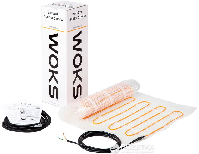 

Теплый пол Woks Mat 160 двухжильный мат 292 Вт 2 м2 (0918059)