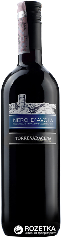 Акція на Вино Torre Saracena Nero dAvola красное сухое 0.75 л 13% (8000160652028) від Rozetka UA