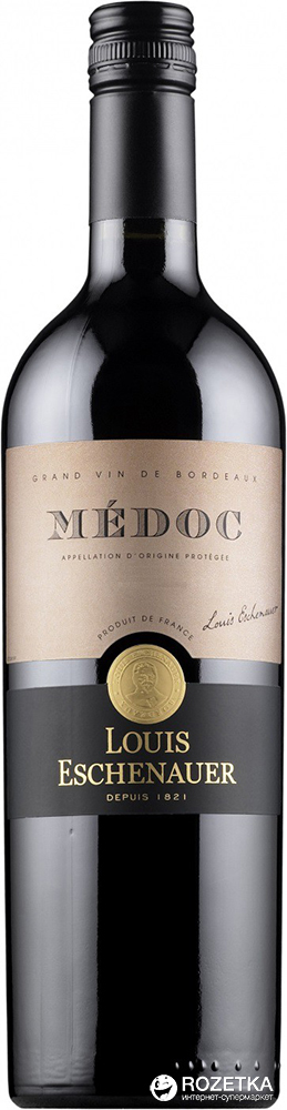 Акція на Вино Louis Eschenauer Medoc красное сухое 0.75 л 12.5% (3051854190208) від Rozetka UA