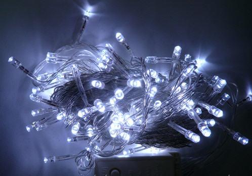 

Гирлянда светодиодная LedLights 500 LED белый цвет прозрачный провод 20 метров