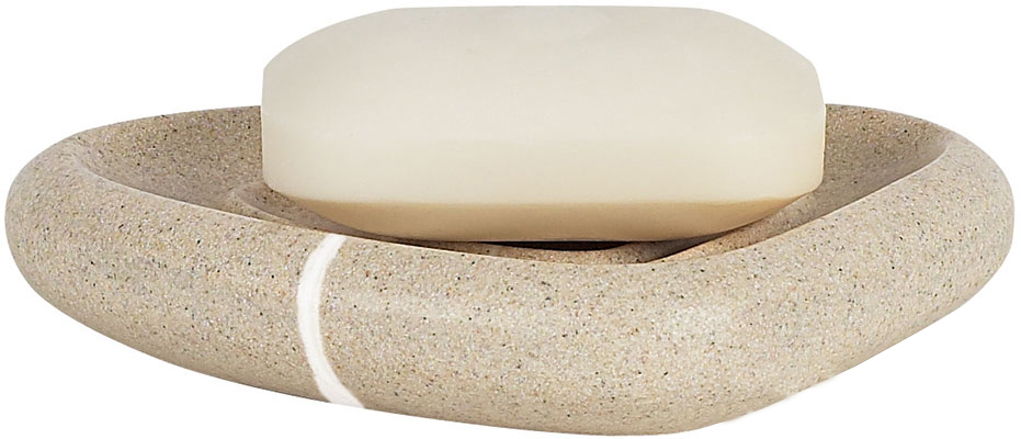

Мыльница Spirella Polyresin Etna 15x3 см Песочная (10.14347)